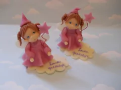 Imagen de Souvenir Bautismo 20 Nena haditas Porcelana Fria