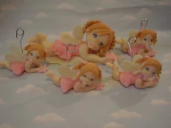 Adorno Torta Bautismo Porcelana Fria Souvenirs - tienda online