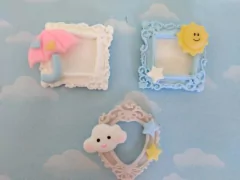 Souvenirs Unicornios Iman Porcelana Fria Nubes Corazones - comprar online