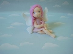 Souvenirs 20 Hadas Bautismo Nenas Nacimiento Porcelana Fria en internet
