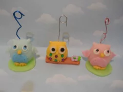 Souvenirs 10 Búhos Lechuza Porcelana Fria Imán Portamensaje