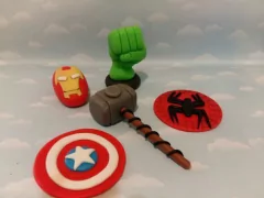 Payaso Plim Plim 10 Souvenirs Porcelana Fría