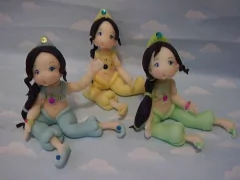 Souvenirs 10 Hadas Bosque Porcelana Fría Cumpleaños. - comprar online