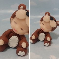 Souvenirs Porcelana Fria 20 Bebes Ositos