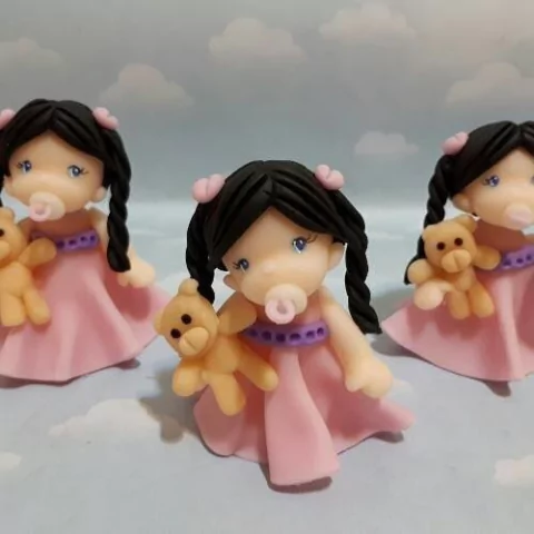 Souvenirs Infantiles Bautismo 10 Nena Nacimiento - comprar online