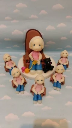 Adorno Torta Abuelita Cumpleaños 80 no en internet