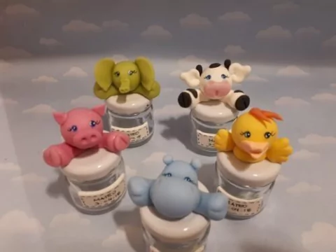 Frascos Golosineros Souvenirs Animalitos - comprar online