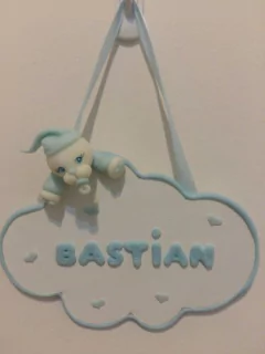 Cartel Bienvenida Nacimiento Porcelana Fría - tienda online