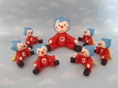 Payaso Plim Plim 10 Souvenirs Porcelana Fría en internet