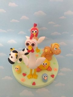 Imagen de Adorno De Torta Granja De Zenon