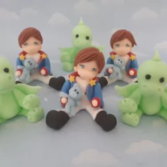 Combo 10 Souvenirs Principito Oveja Zorro Porcelana Fria - comprar online