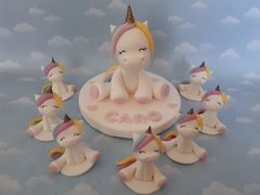 Souvenirs 20 Unicornios porcelana Fria - comprar online