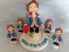 Adorno Torta Principito Souvenirs Porcelana Fría - comprar online