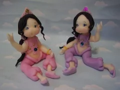 Souvenirs 10 Hadas Bosque Porcelana Fría Cumpleaños. - tienda online