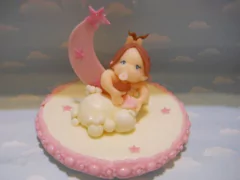 Adorno De Torta Cigüeña Baby Shower Bautismo Nacimiento - comprar online