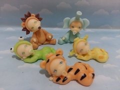 Souvenirs Porcelana Fria 20 Bebes Ositos - Nubecitas