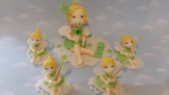 Adorno Torta Tinkerbell Hadas Porcelana Fria en internet