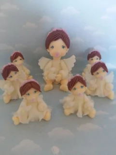 Souvenirs Infantiles Bautismo 10 Nena Nacimiento - tienda online