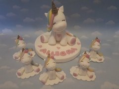 Souvenirs 20 Unicornios porcelana Fria
