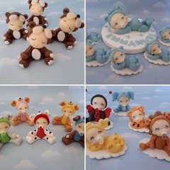 Souvenirs Infantiles 20 Bebes babyshower nacimiento cumpleaños - Nubecitas