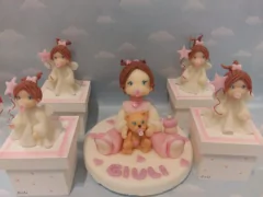 Adorno De Torta Cigüeña Baby Shower Bautismo Nacimiento en internet