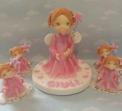 Imagen de Souvenirs Porcelana Fria 20 Bebes babyshower nacimiento revelación