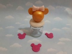 Souvenirs 10 Frascos Golosineros Minnie Mickey Animalitos