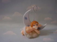 Imagen de Souvenirs 20 Iman Lunitas Nacimiento Bautismo Baby Shower