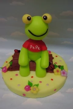 Adorno Torta Animalitos Selva Porcelana Fria - tienda online