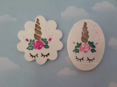 Souvenirs Unicornios Iman Porcelana Fria Nubes Corazones en internet