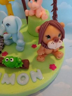 Imagen de Adorno torta animalitos