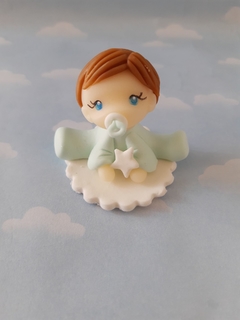 Combo 10 Souvenirs bebes angelitos porcelana fría - tienda online