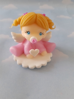 Combo 10 Souvenirs bebes angelitos porcelana fría