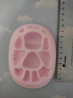 Molde silicona angelito 134 - Nubecitas