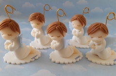 Combo 10 Souvenirs bebes angelitos porcelana fría en internet