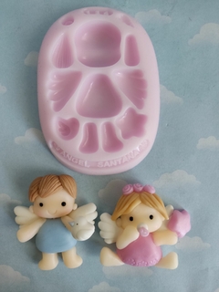 Molde silicona angelito 134 - comprar online
