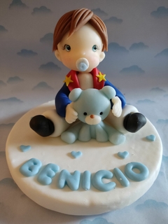 Combo 10 Souvenirs Principito Oveja Zorro Porcelana Fria - comprar online