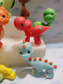 Adorno de torta 3 dinosaurios - tienda online