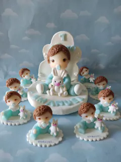 Souvenirs 10 Angelitos bautismo - tienda online