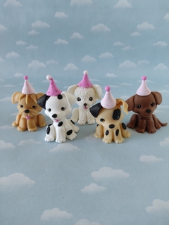 Adorno Torta perritos gatito - tienda online