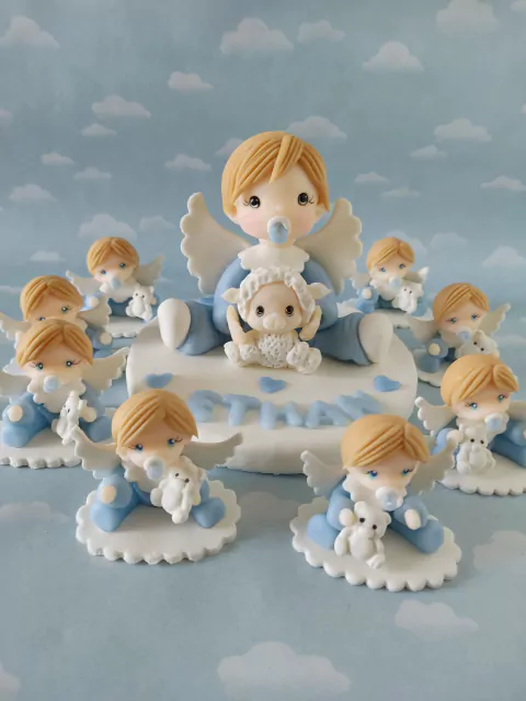 Souvenirs 10 Angelitos bautismo - comprar online