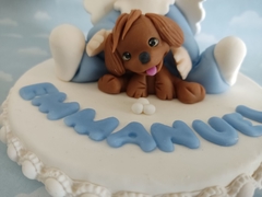 Imagen de Adorno Torta perritos gatito