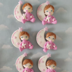 Imagen de Souvenirs 10 imán angelitas bautismo