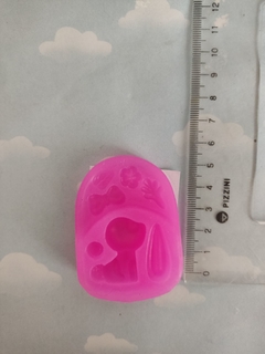 Molde silicona multifuncion animalito 157 - comprar online
