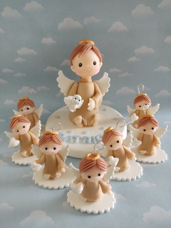 Souvenirs 20 Angelitos Bautismo Comunión - comprar online