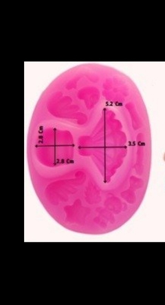 Moldes silicona 119 muñequita multifuncion - comprar online
