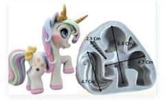 Molde silicona unicornio 175 - comprar online