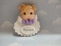 Souvenirs 10 imán o portamensaje angelitos en internet