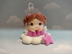 Souvenir comunión bautismo 10 muñequitas angelitas en internet