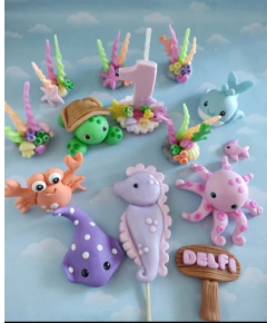 Adorno Torta fondo de mar en internet